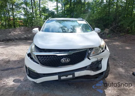 2014 Kia Sportage Ex z USA, uszkodzony, nr VIN KNDPCCAC5E7658993